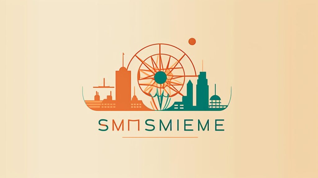 Logotipo de una PYME con diseño moderno y elegante, Representa la importancia del posicionamiento de marca en las PYMES para establecer una identidad sólida y generar lealtad.